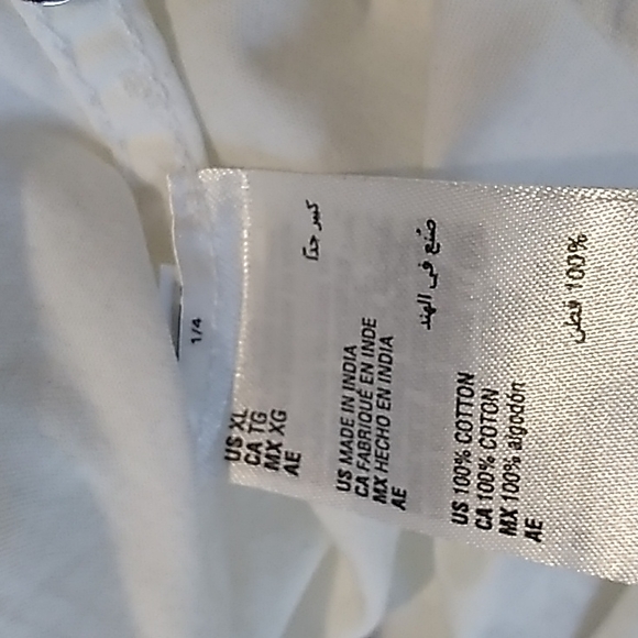 Macy's Women's White Blouse Button Up in Size XL NWT INC International Concepts - Picture 7 of 7